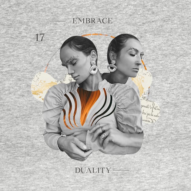 Embrace duality collage photographic style by FelippaFelder